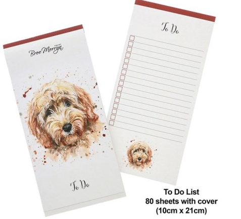 Cockapoo To Do List Pad
