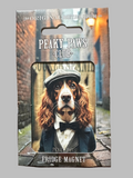 Peaky Paws Club fridge magnet packaging Cocker Spaniel