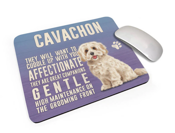 Cavachon mouse mat
