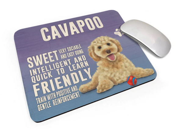 Cavapoo Mouse Mat