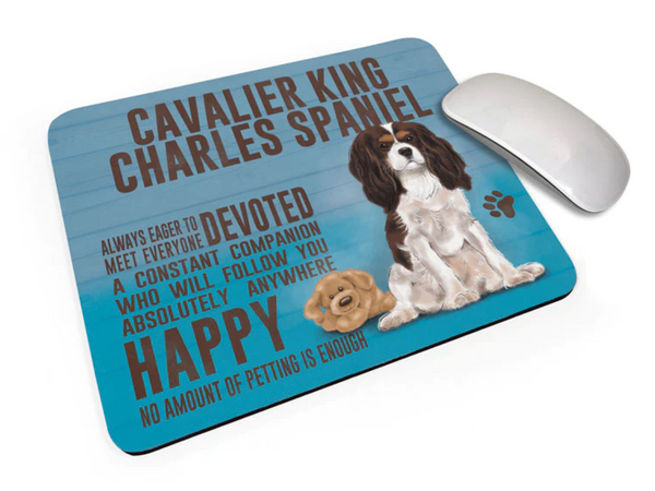 Cavalier King Charles Spaniel Dog Mouse Mat
