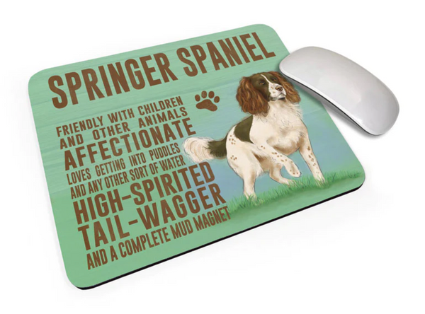 Springer Spaniel Mouse Mat
