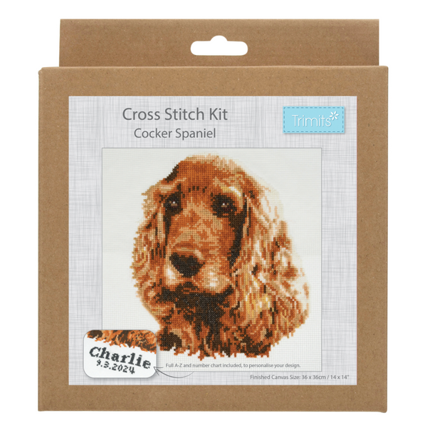 cocker spaniel needlecraft