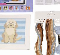 cockapoo cross stitch kit