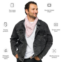 Wocker Cocker Pattern Bandana - Pink