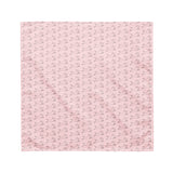 Jumping Dog Spaniel Pattern Bandana - Pink