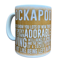 Adorable Black Cockapoo Mug