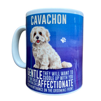 Cream Cavachon Mug