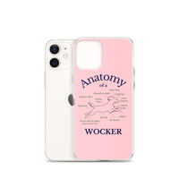 Anatomy of a Wocker - Working Cocker Spaniel - iPhone Case - Pink