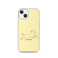 Wocker - Working Cocker Spaniel - iPhone Case - Pale Yellow