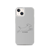 Wocker - Working Cocker Spaniel - iPhone Case - Grey