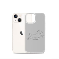 Wocker - Working Cocker Spaniel - iPhone Case - Grey