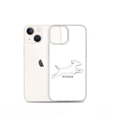 Wocker - Working Cocker Spaniel - iPhone Case - White