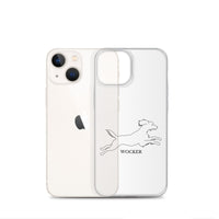 Wocker - Working Cocker Spaniel - iPhone Case - Clear