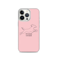 Wocker Cocker - Working Cocker Spaniel - iPhone Case - Pink