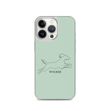 Wocker - Working Cocker Spaniel - iPhone Case - Light Green