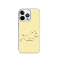 Wocker - Working Cocker Spaniel - iPhone Case - Pale Yellow