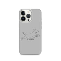 Wocker - Working Cocker Spaniel - iPhone Case - Grey