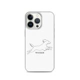 Wocker - Working Cocker Spaniel - iPhone Case - White