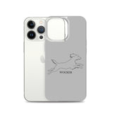 Wocker - Working Cocker Spaniel - iPhone Case - Grey