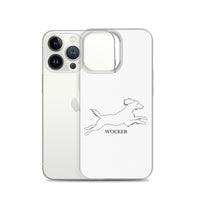 Wocker - Working Cocker Spaniel - iPhone Case - White