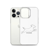 Wocker - Working Cocker Spaniel - iPhone Case - White