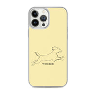 Wocker - Working Cocker Spaniel - iPhone Case - Pale Yellow