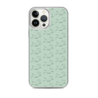 Cocker Spaniel iPhone case - Light Green