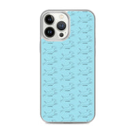 Cocker Spaniel iPhone case - Light Blue