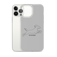 Wocker - Working Cocker Spaniel - iPhone Case - Grey