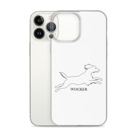 Wocker - Working Cocker Spaniel - iPhone Case - White