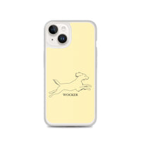 Wocker - Working Cocker Spaniel - iPhone Case - Pale Yellow