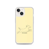 Wocker - Working Cocker Spaniel - iPhone Case - Pale Yellow