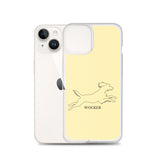 Wocker - Working Cocker Spaniel - iPhone Case - Pale Yellow