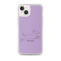 Wocker - Working Cocker Spaniel - iPhone Case - Purple