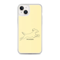 Wocker - Working Cocker Spaniel - iPhone Case - Pale Yellow