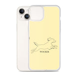 Wocker - Working Cocker Spaniel - iPhone Case - Pale Yellow