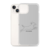 Wocker - Working Cocker Spaniel - iPhone Case - Grey