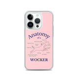 Anatomy of a Wocker - Working Cocker Spaniel - iPhone Case - Pink