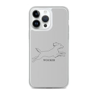 Wocker - Working Cocker Spaniel - iPhone Case - Grey