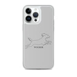 Wocker - Working Cocker Spaniel - iPhone Case - Grey