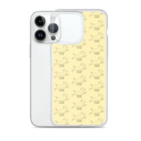 Wocker Cocker - Working Cocker Spaniel - iPhone Case - Pale Yellow