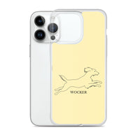 Wocker - Working Cocker Spaniel - iPhone Case - Pale Yellow