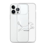 Wocker - Working Cocker Spaniel - iPhone Case - Clear