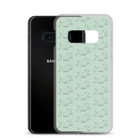 Cocker Spaniel Samsung Phone Case - Light Green