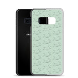 Cocker Spaniel Samsung Phone Case - Light Green