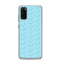 Cocker Spaniel Samsung Phone Case - Light Blue