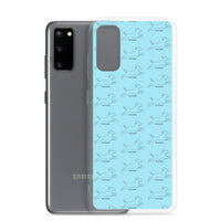 Wocker - Working Cocker Spaniel - Samsung Phone Case - Light Blue