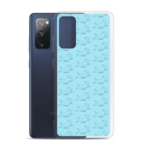 Cocker Spaniel Samsung Phone Case - Light Blue