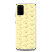 Wocker Cocker - Working Cocker Spaniel - Samsung Phone Case - Pale Yellow